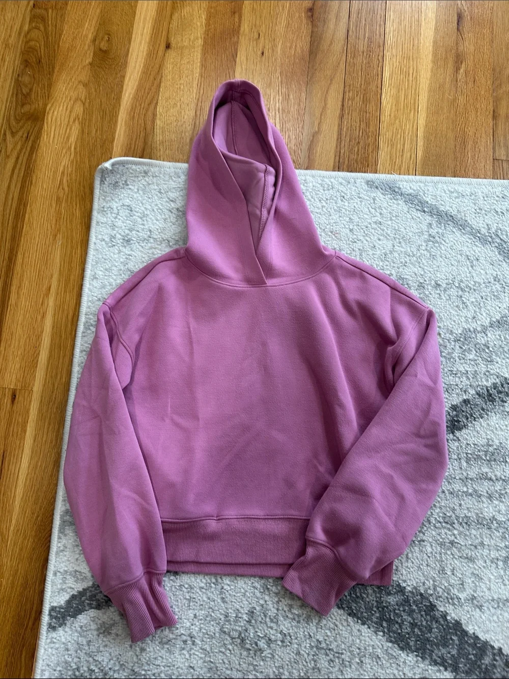 Girl’s Mauve Hooded Sweatshirt & Joggers Set
